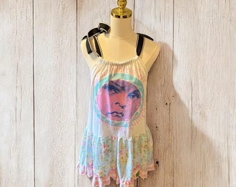 Smashing Pumpkins Garden Slip Top Fits a Small to XXL OVERSIZED
