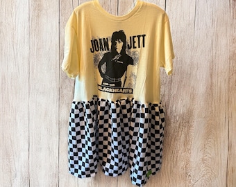 Joan Jett Rockstar Peekaboo Dress Fits Small to XXL