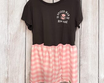 Spider-Man Peekaboo Dress Fits Small to XL