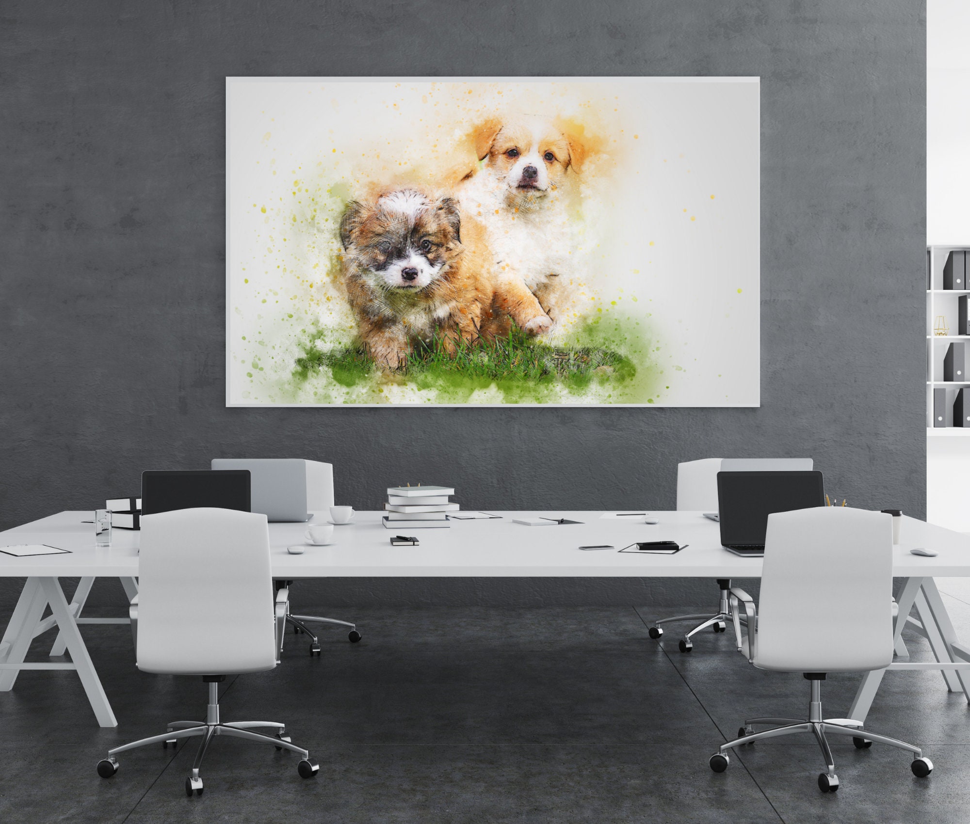 Wall Art Dog Wall Art Home Décor Poster Printable Poster Etsy