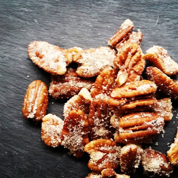 Bourbon Bacon Pecans, Favorite Snack, Original Flavor