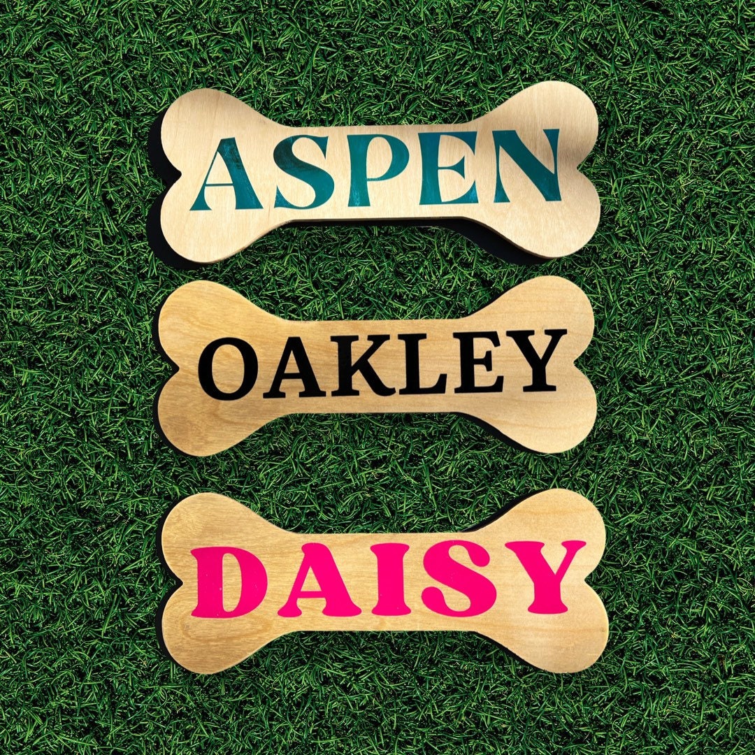 Pet Crate Name Sign Kennel Name Tag Plate Dog Bone Wood Name Etsy pet-crate-name-sign-kennel-name-tag-plate-dog-bone-wood-name-etsy