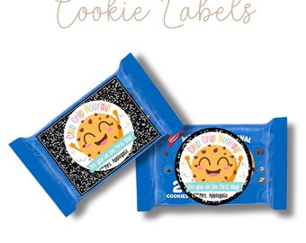 Editable Back to School Favor Tags: Chip Chip Hooray Printable (Digital Download)