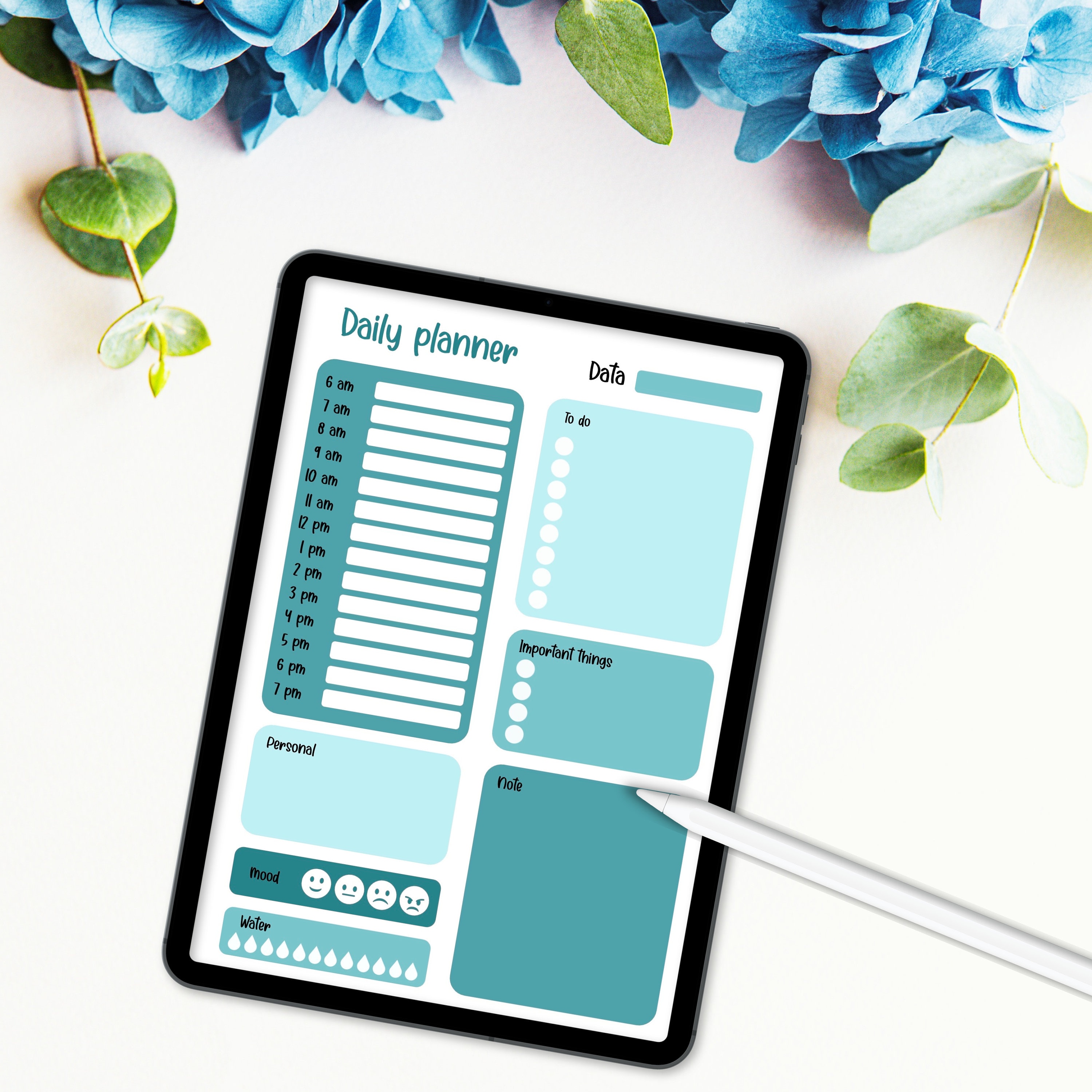 Daily Schedule Printable - Etsy
