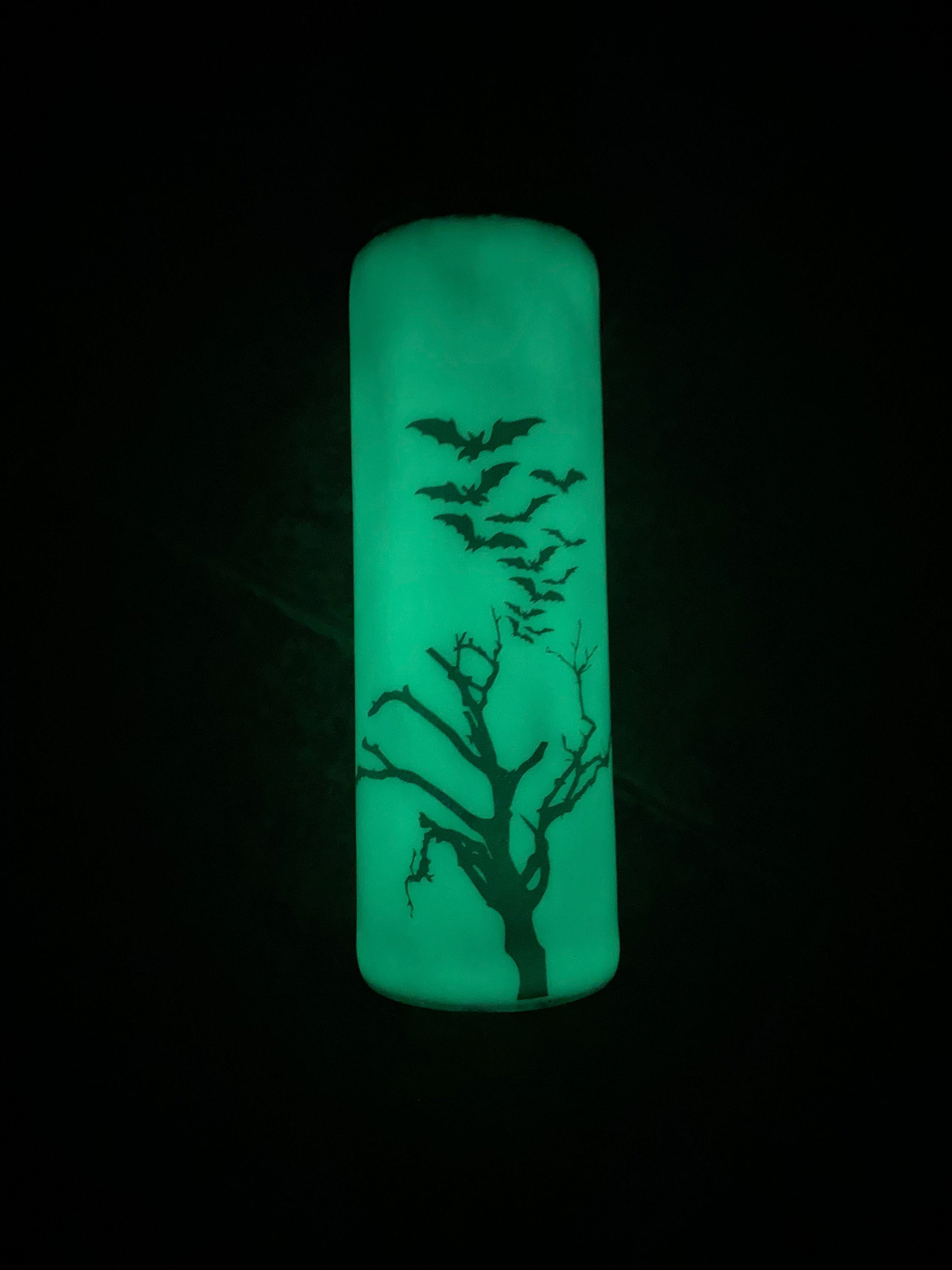 Glowing Halloween Tumbler 20 OZ Nightmare before Christmas Etsy