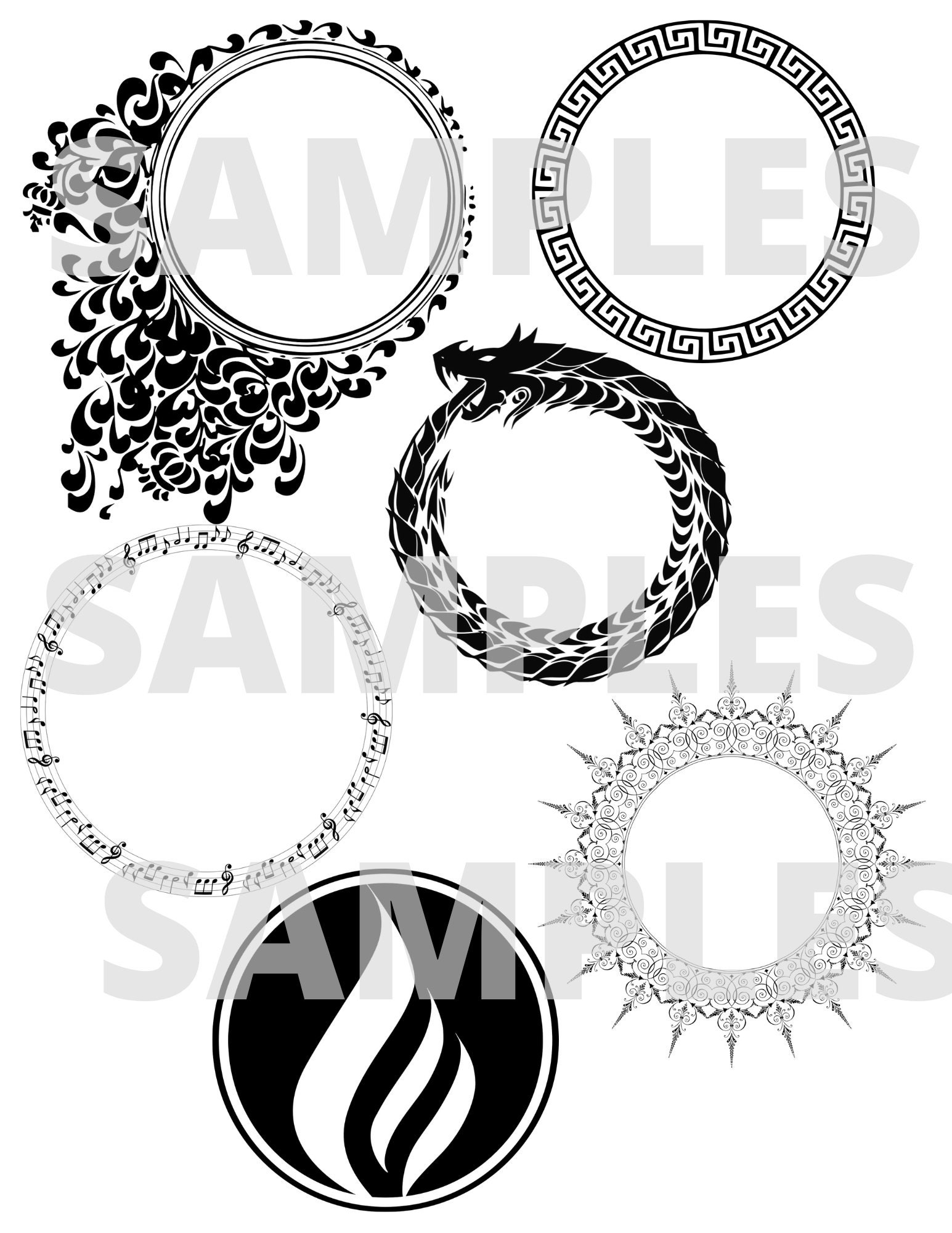 Colouring Coloring Circles Sheet Digital Scrapbook Paper | Etsy