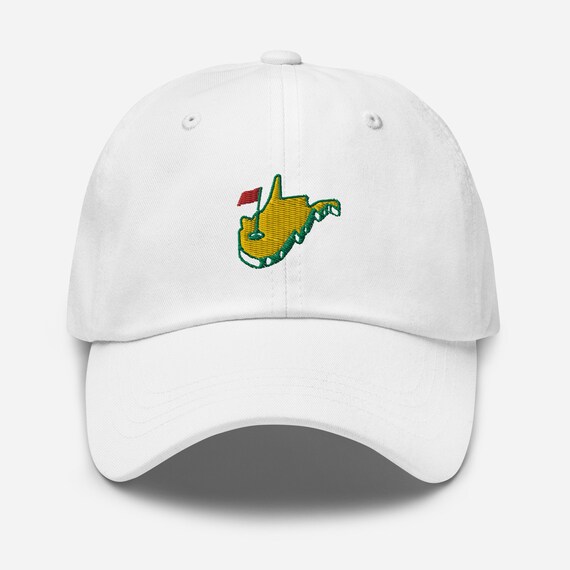 Masters Golf Hat West Virginia Golf Gift for Men Classic Dad Hat