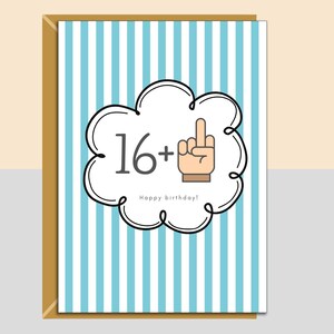 Tarjeta divertida de cumpleaños número 17 para él o para ella. Personalizable si es necesario. Ideal para hijo, hija, amigo, sobrino, sobrina, hermano, hermana.