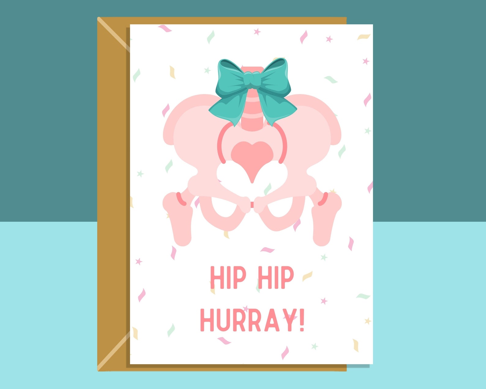 Funny Hip Replacement Get Well Soon Card Recovery for Etsy