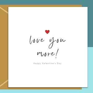 Cartão de Dia dos Namorados para Ele ou Ela - Para Namorado, Namorada, Marido, Esposa, Noivo - Cartão personalizado fofo ideal para o Dia dos Namorados