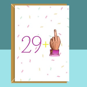 Divertente biglietto di 30 ° compleanno - per lui o per lei - compiendo 30 anni - Ideale per il tuo amico, figlia, figlio, sorella, fratello o collega