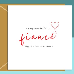 Biglietto di San Valentino per il fidanzato - Ideale per il tuo fidanzato - Personalizzato - Per lui o per lei - Biglietto a forma di cuore carino per San Valentino