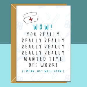 Carte de rétablissement - personnalisée - amusante - Idéale pour un ami, un frère, une sœur ou toute autre personne qui se remet d'une blessure ou d'une opération chirurgicale.
