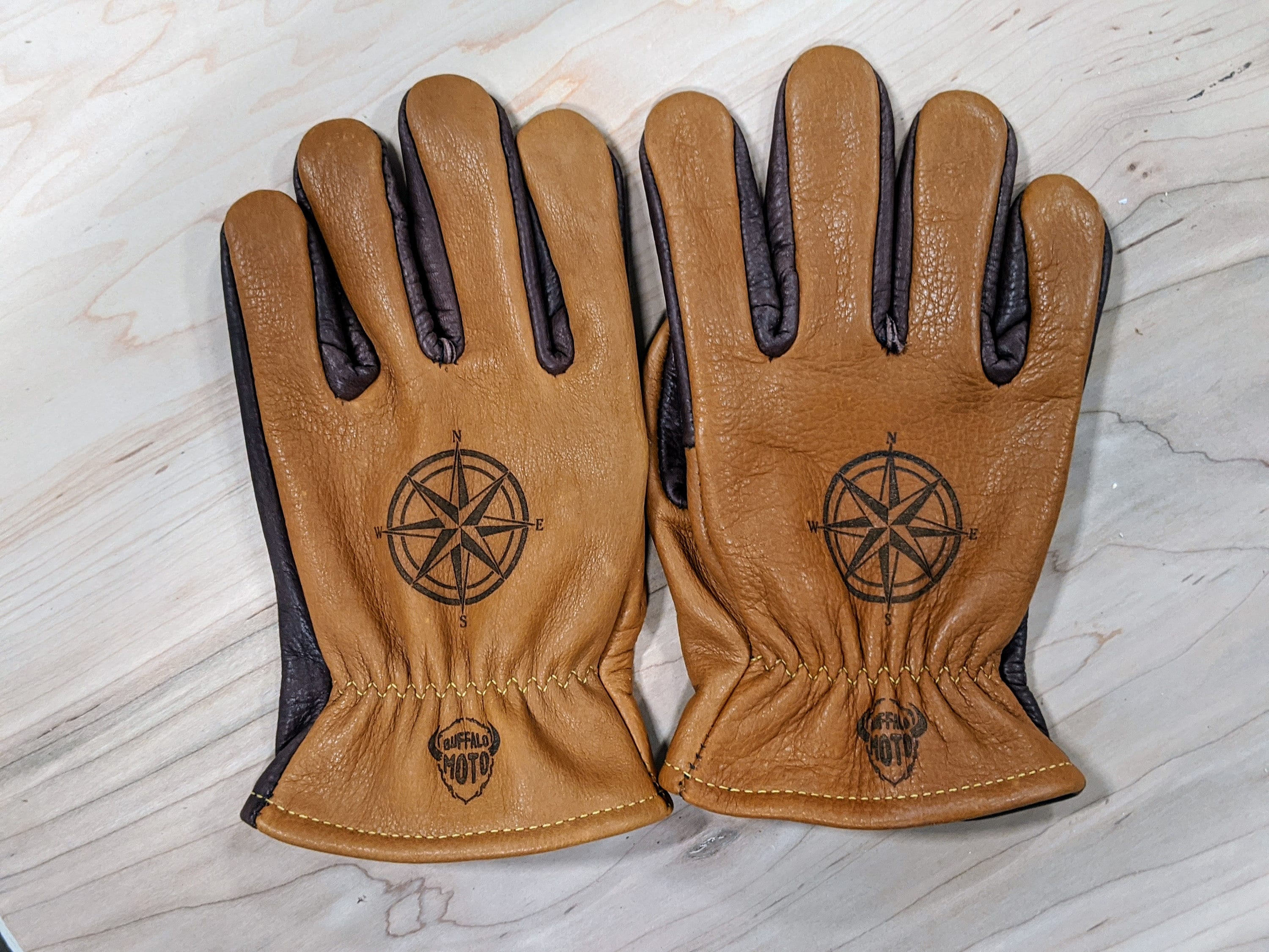 Bison Leather Gloves
