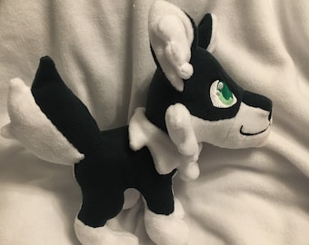 Custom Wolf Plush
