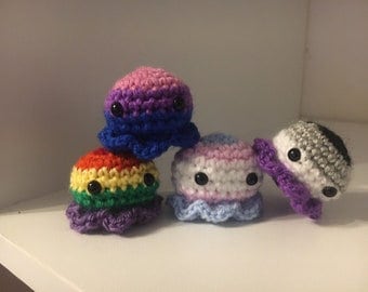 Pride Amigurumi Octopus Plush