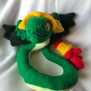 Quetzalcoatl Feathered Snake Plush