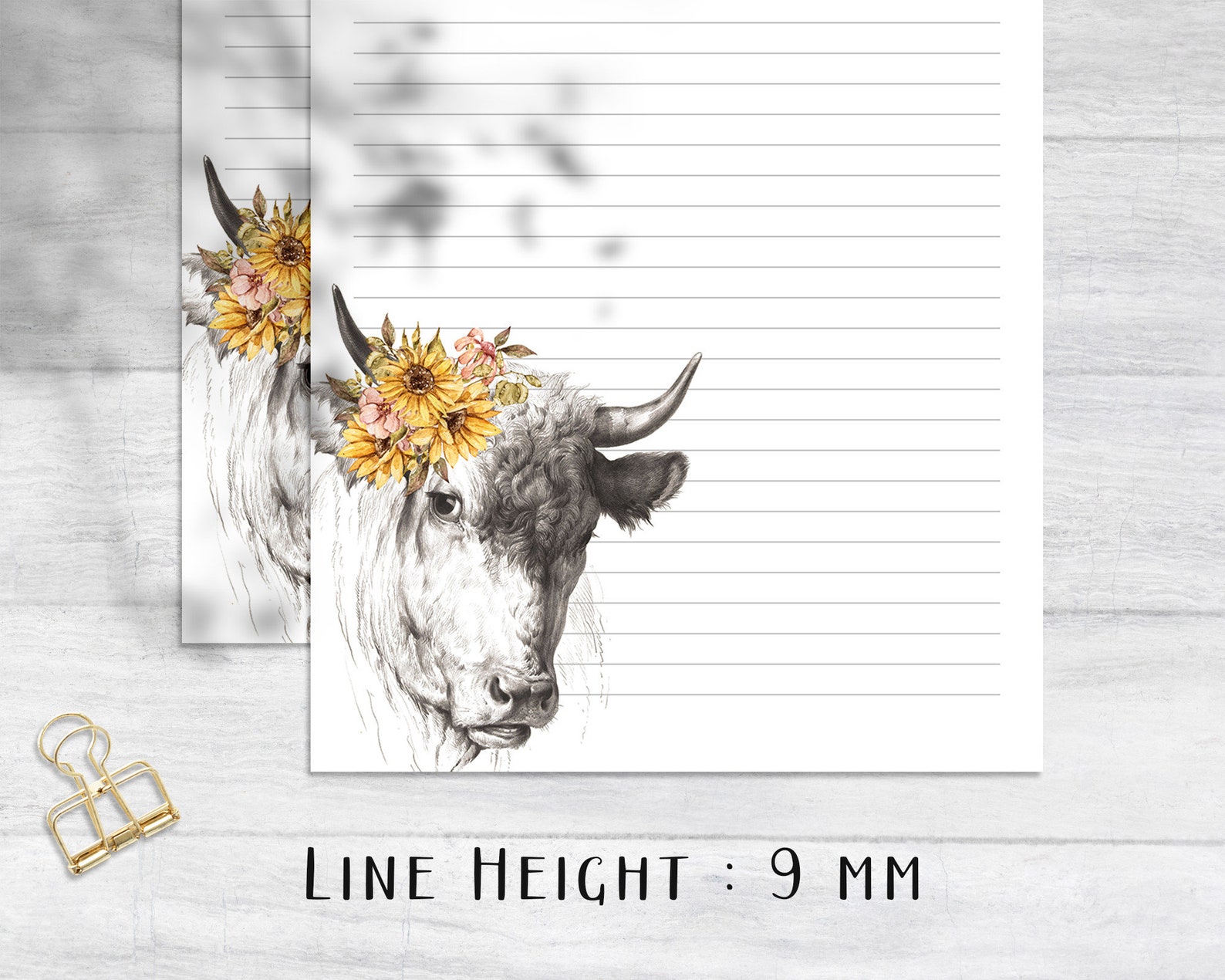 Farmhouse Writing Printable