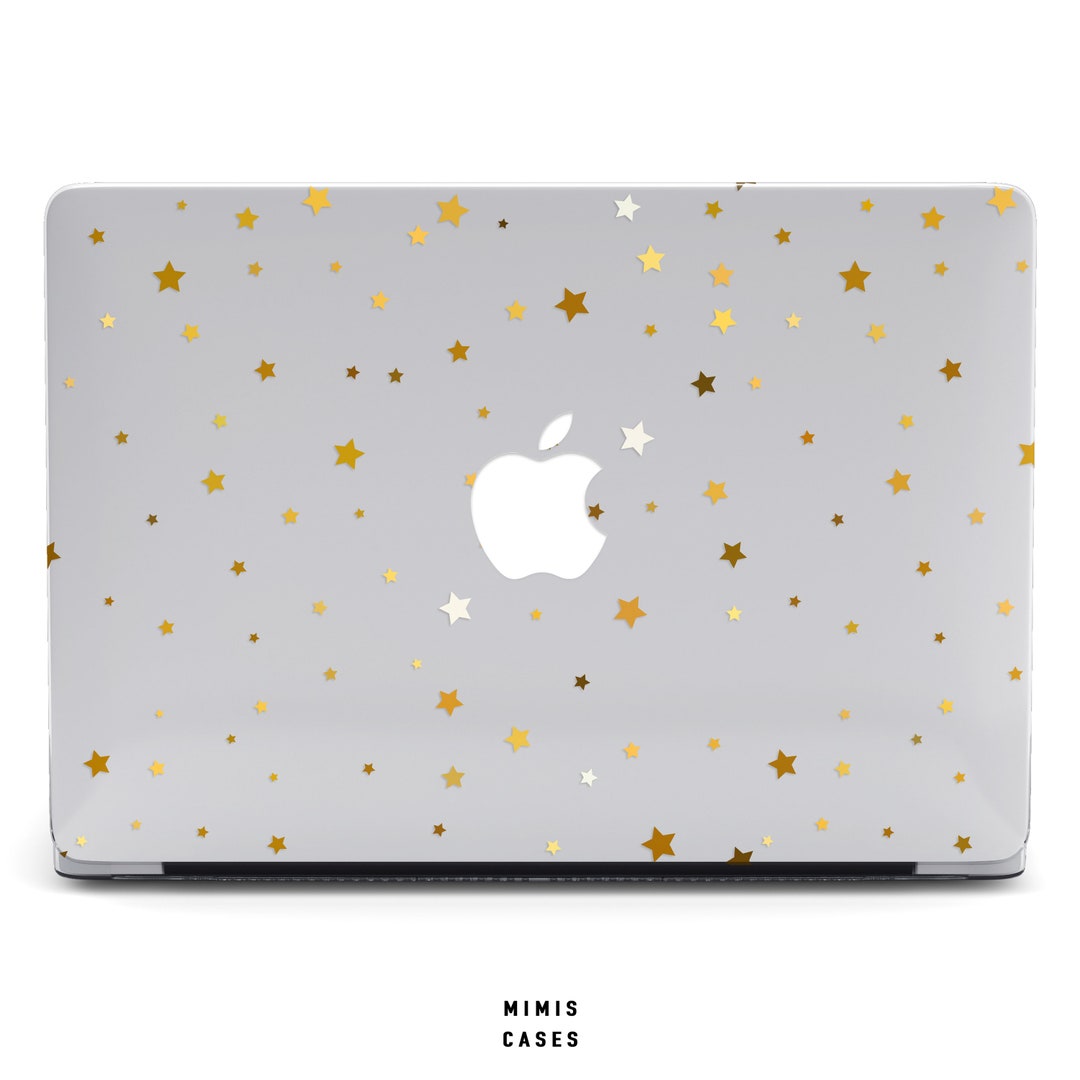 Gold Stars MacBook Case Clear MacBook Air Case MacBook Pro Etsy