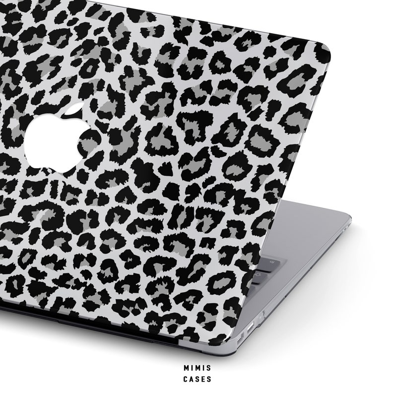 Leopard animal print macbook pro 13 case 2020 macbook air 13 etsy
