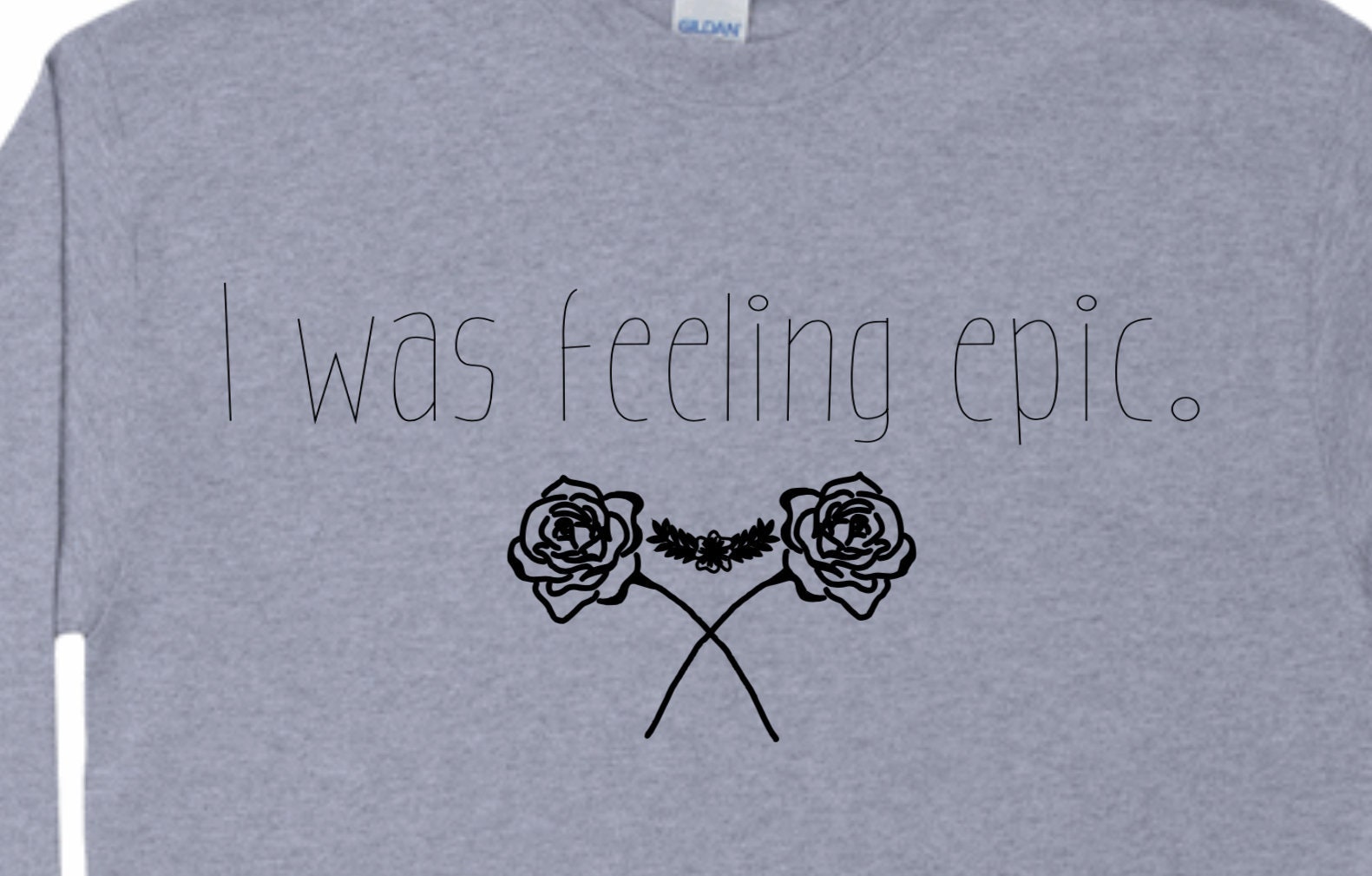 I was Feeling Epic The Vampire Diaries Inspired Shirt Etsy
