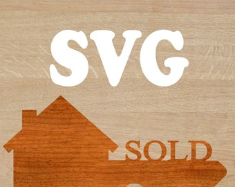 Sold By Realtor Key File, SVG - INSTANT Digital Download for Laser Cutters FILE only Realtor Key Real Estate New home house key