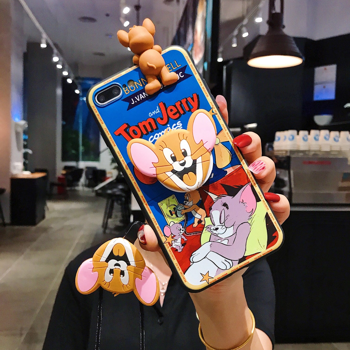 Tom and Jerry Phone Case Cover 3D Cute Cartoon for iPhone XS Etsy