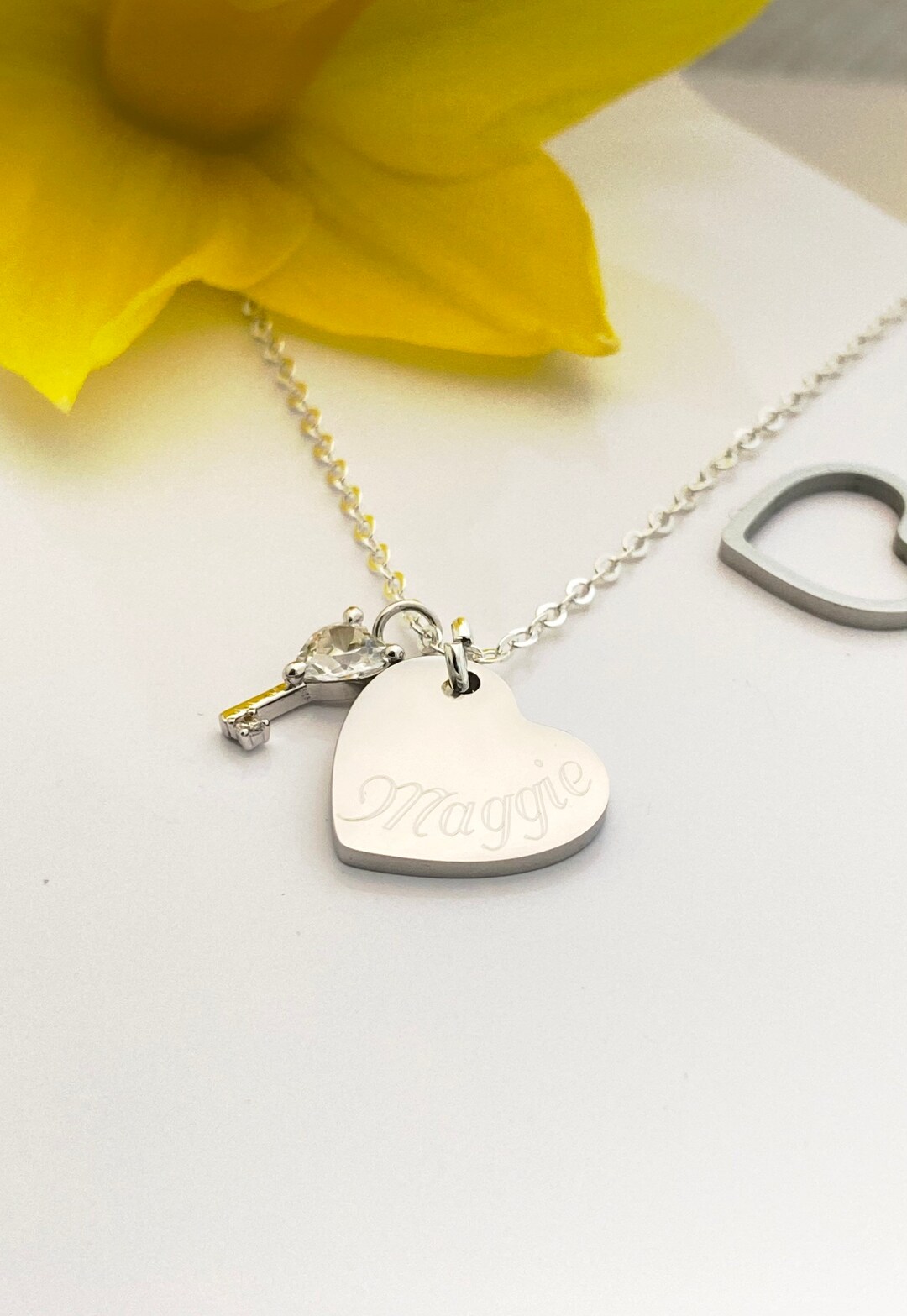 Personalised 21st Birthday Key to the Door Mirror Polished Etsy