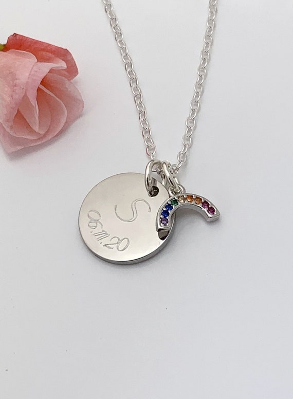 Personalised DOB Date of Birth Necklace 