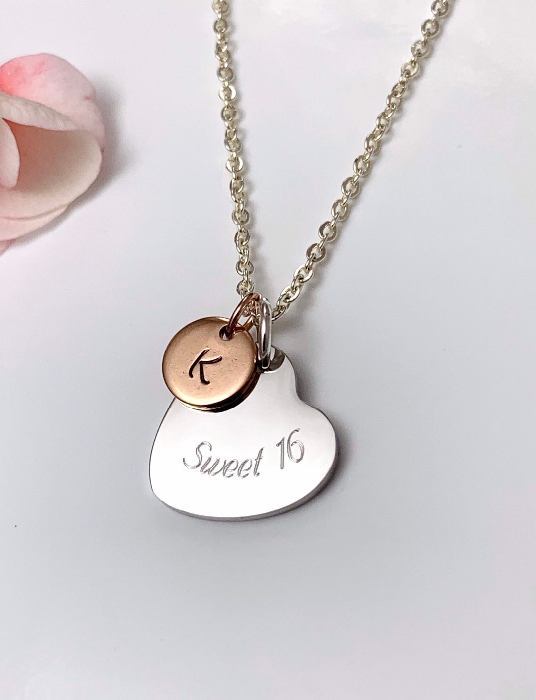 Happy Sweet 16 - Interlocking Hearts Necklace | JustFamilyThings