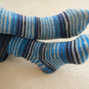 Men's Hand Knit Wool  Socks,