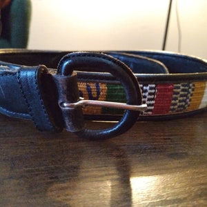 Belt Aztec pattern