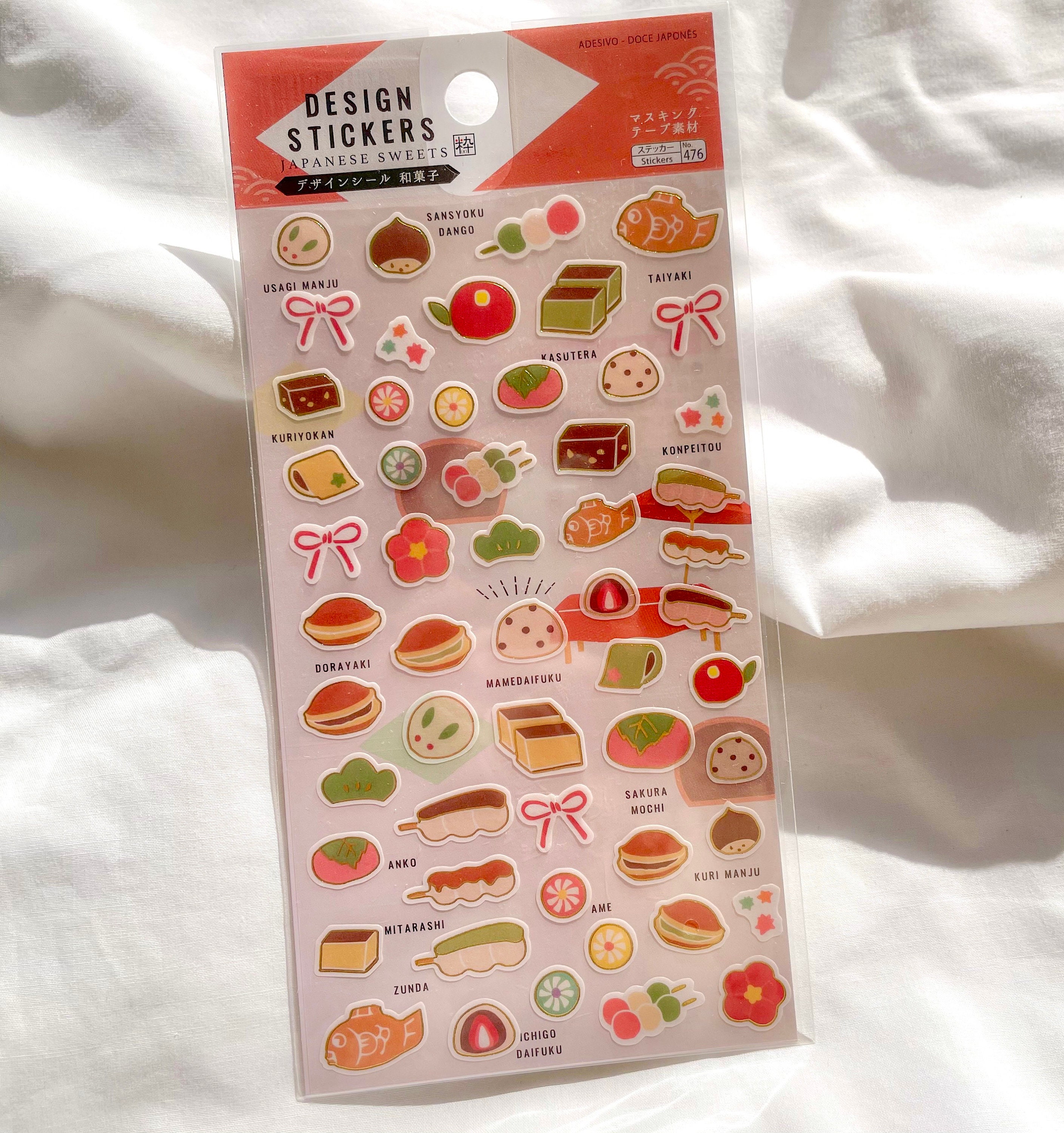 Japanese sweet sticker Cute kawaii sticker Delicate sticker | Etsy