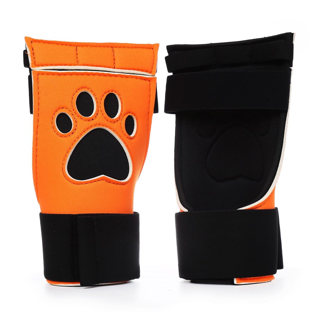 Pup Play Mitts Open Handed Mitts Pup Play Gloves Neon Etsy Denmark