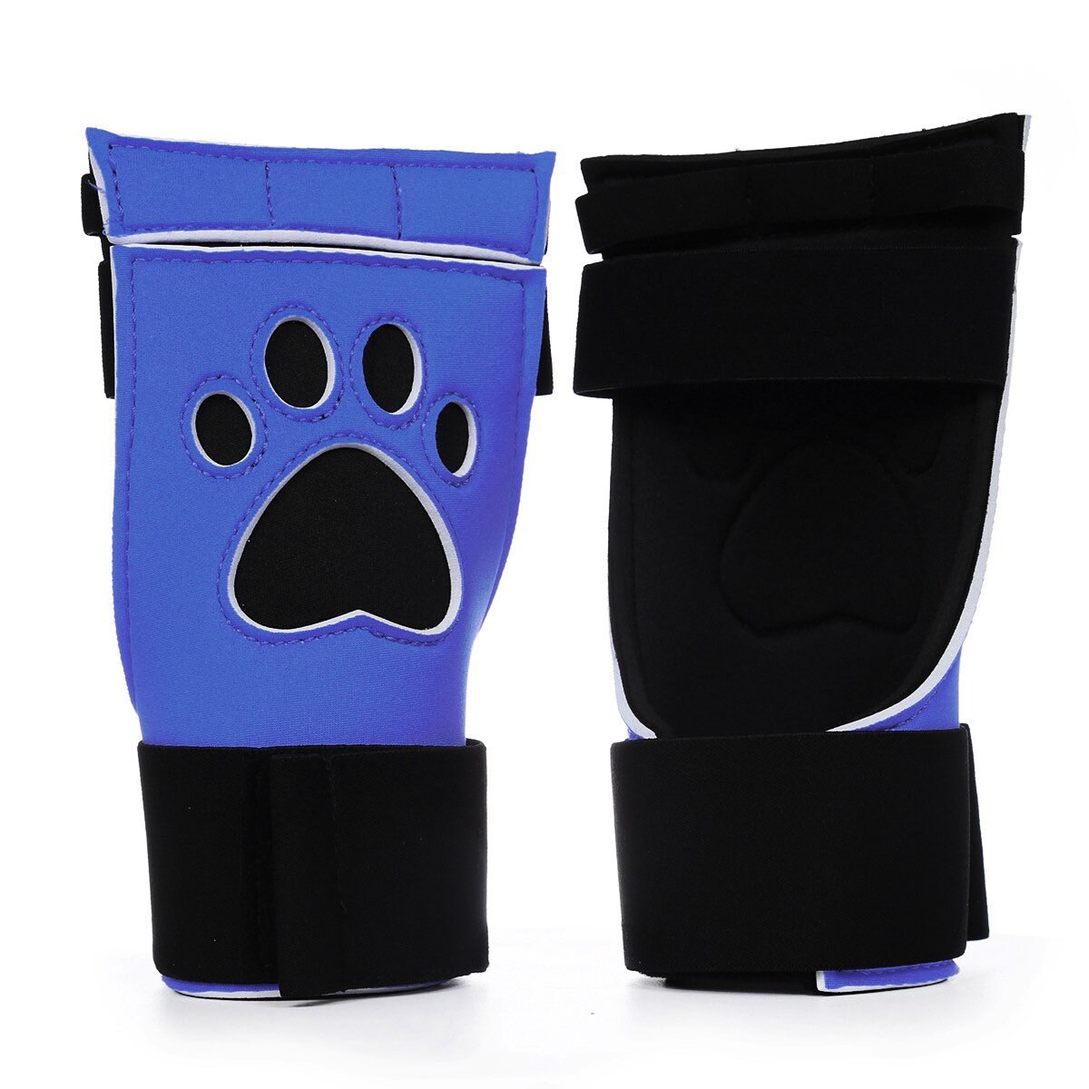 Pup Play Mitts Open Handed Mitts Pup Play Gloves Blue With Etsy