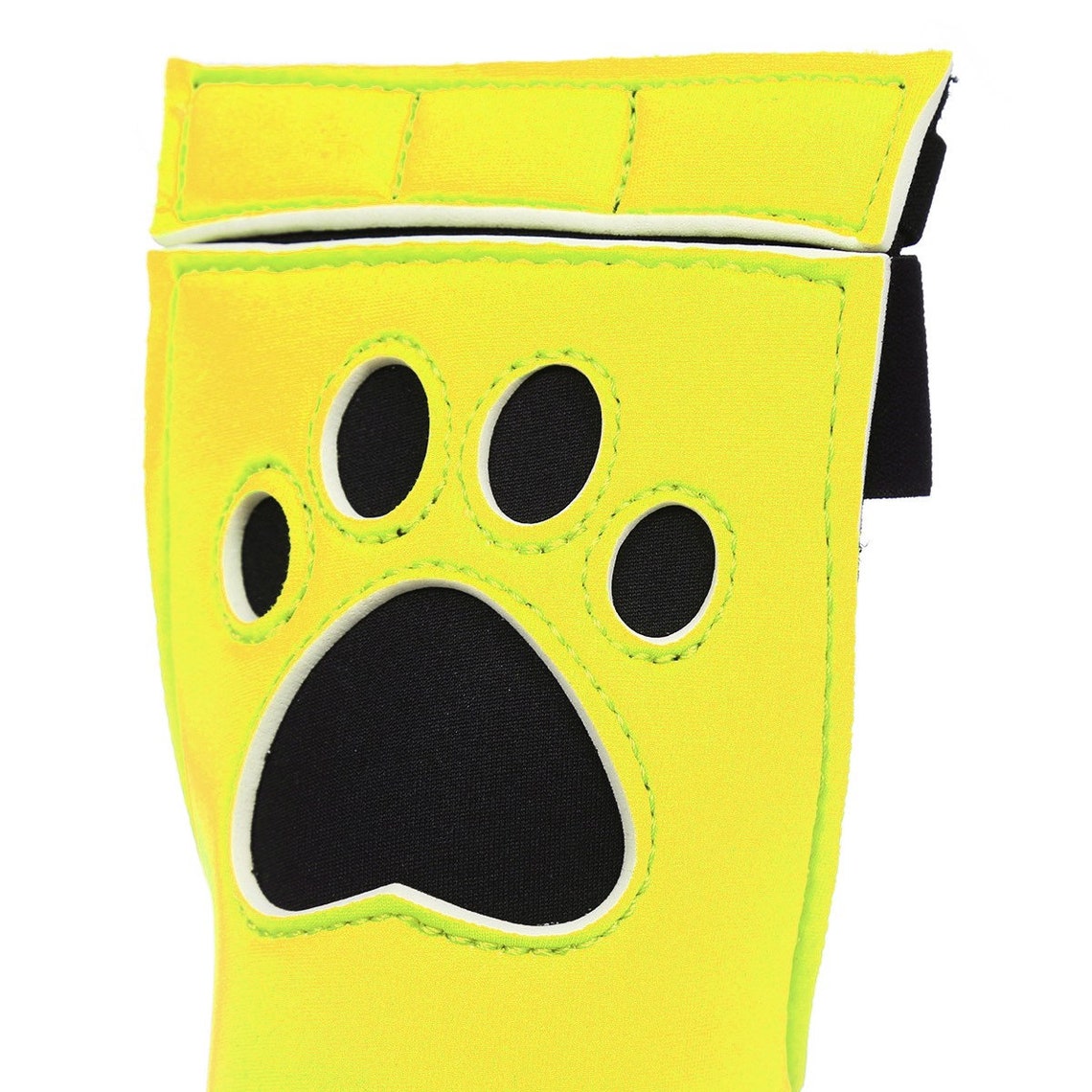 Pup Play Mitts Open Handed Mitts Pup Play Gloves Yellow Etsy