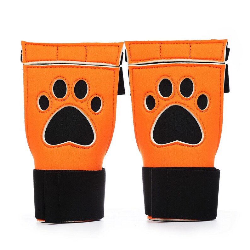 Pup Play Mitts Open Handed Mitts Pup Play Gloves Neon Etsy Denmark