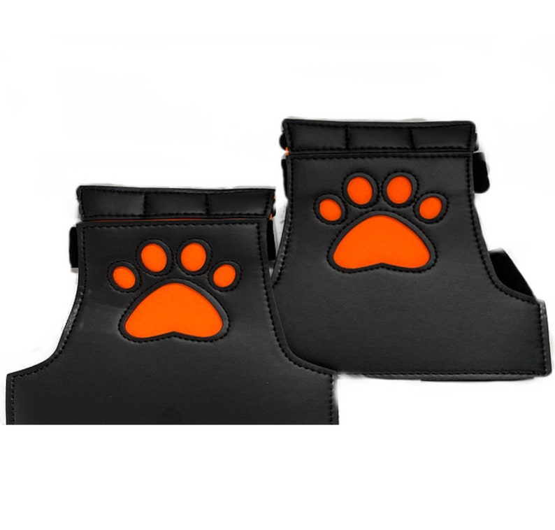 Pup Play Mitts Open Handed Mitts Pup Play Gloves 6 Colour Etsy UK