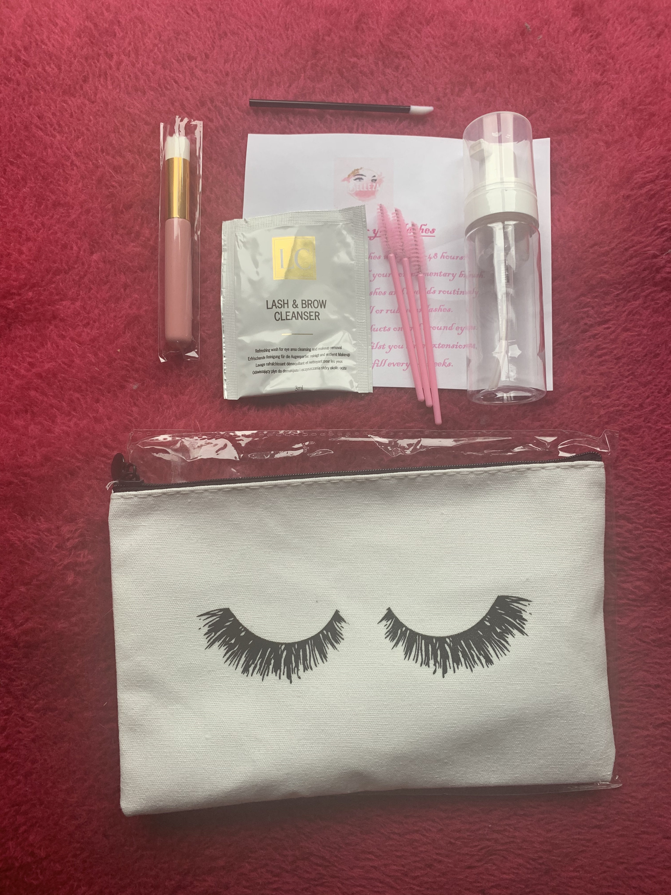 Eyelash Aftercare Kit Etsy