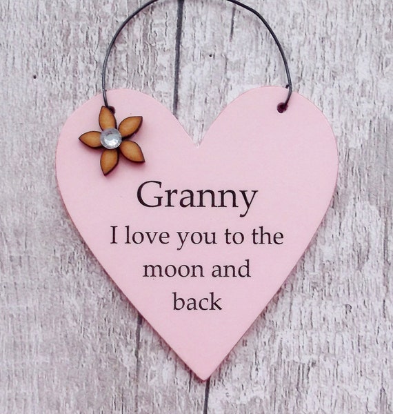 Gift Base Tagliere Portauovo Mamma I Love You To The Moon And Back, Legno Hevea, 24x20cm - 4