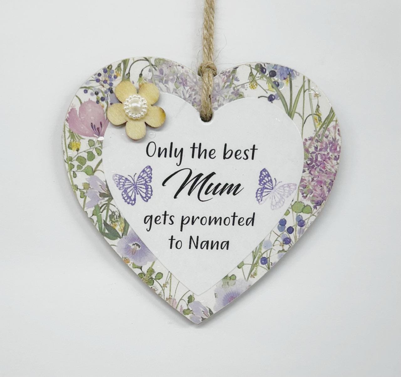 Only The Best Moms Get Promoted To Nana - Flowers Tazza