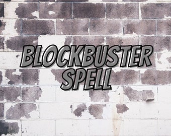 Blockbuster Spell Remove Blockages Spellcasting Fast casting spellwork