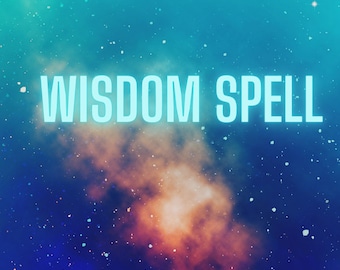Wisdom Spell Wise Knowledge Spellcasting Fast casting spellwork