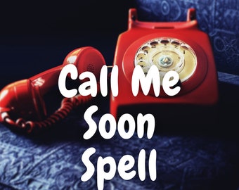 Call Me Soon Spell: Fast Contact Spellcasting