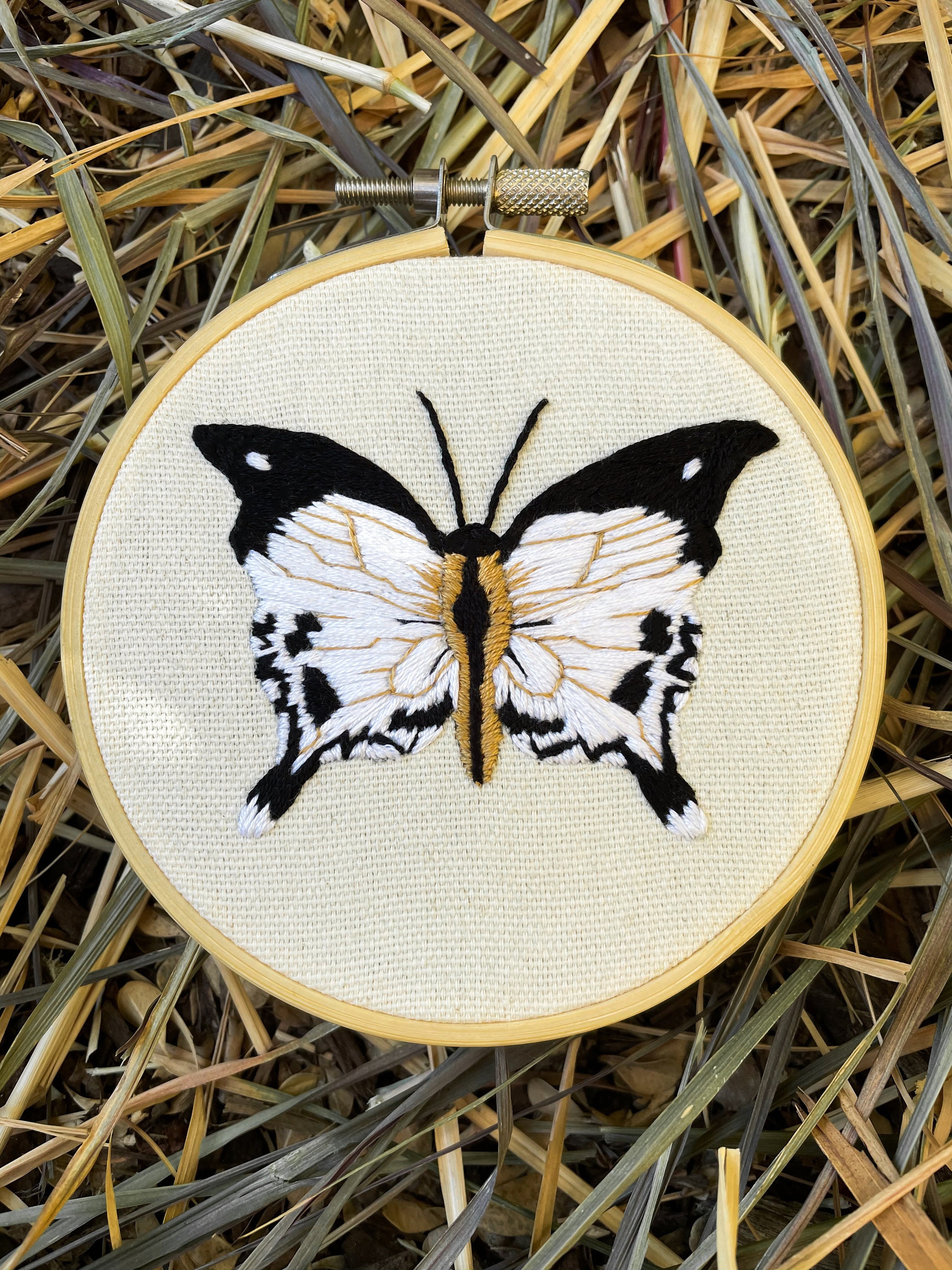 4inch Monarch Butterfly Embroidery Butterfly KIT Etsy