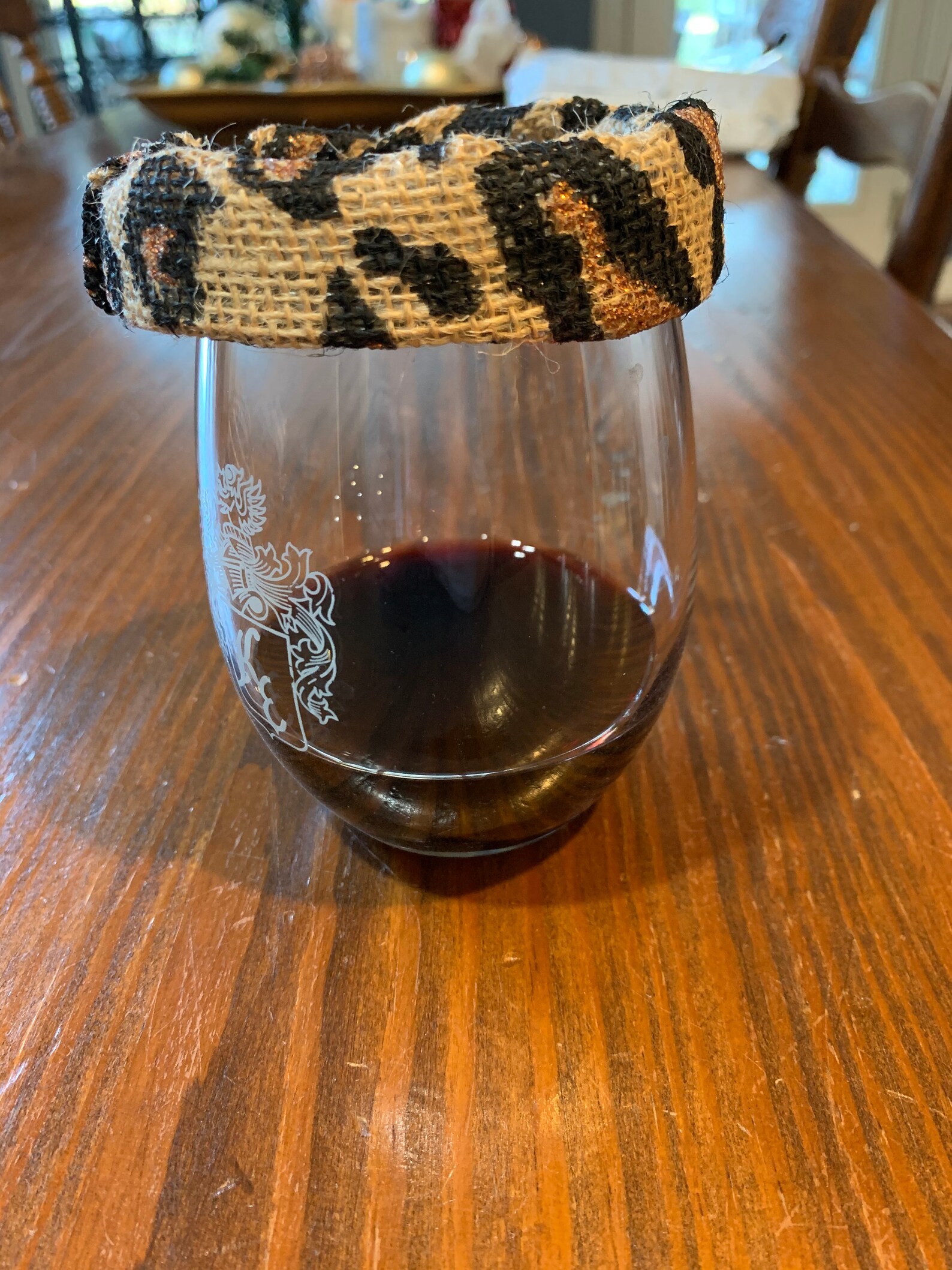 Wine glass topper Etsy