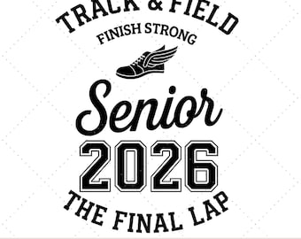 Leichtathletik Senior 2026 Die Schlussrunde Abschlussfeier svg, Png, Jpg digitaler Download