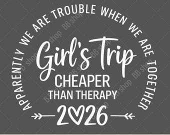 Girls Trip 2026 SVG, Girls Weekend SVG, Besties Trip Design, Vacation Png, Svg, Jpg Digital Download