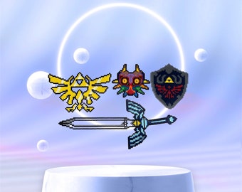 La leyenda de Zelda Perler Beads