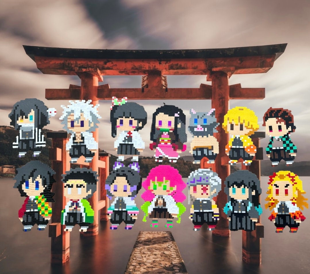 Slaying Demons Perler Beads - Etsy Canada